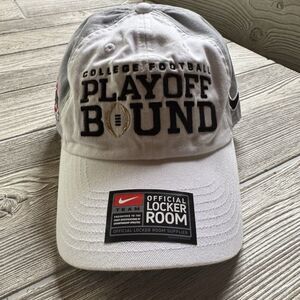 Ohio State Buckeyes Nike ‘25 Playoff Bound Hat M/L Unstructured Locker Room New